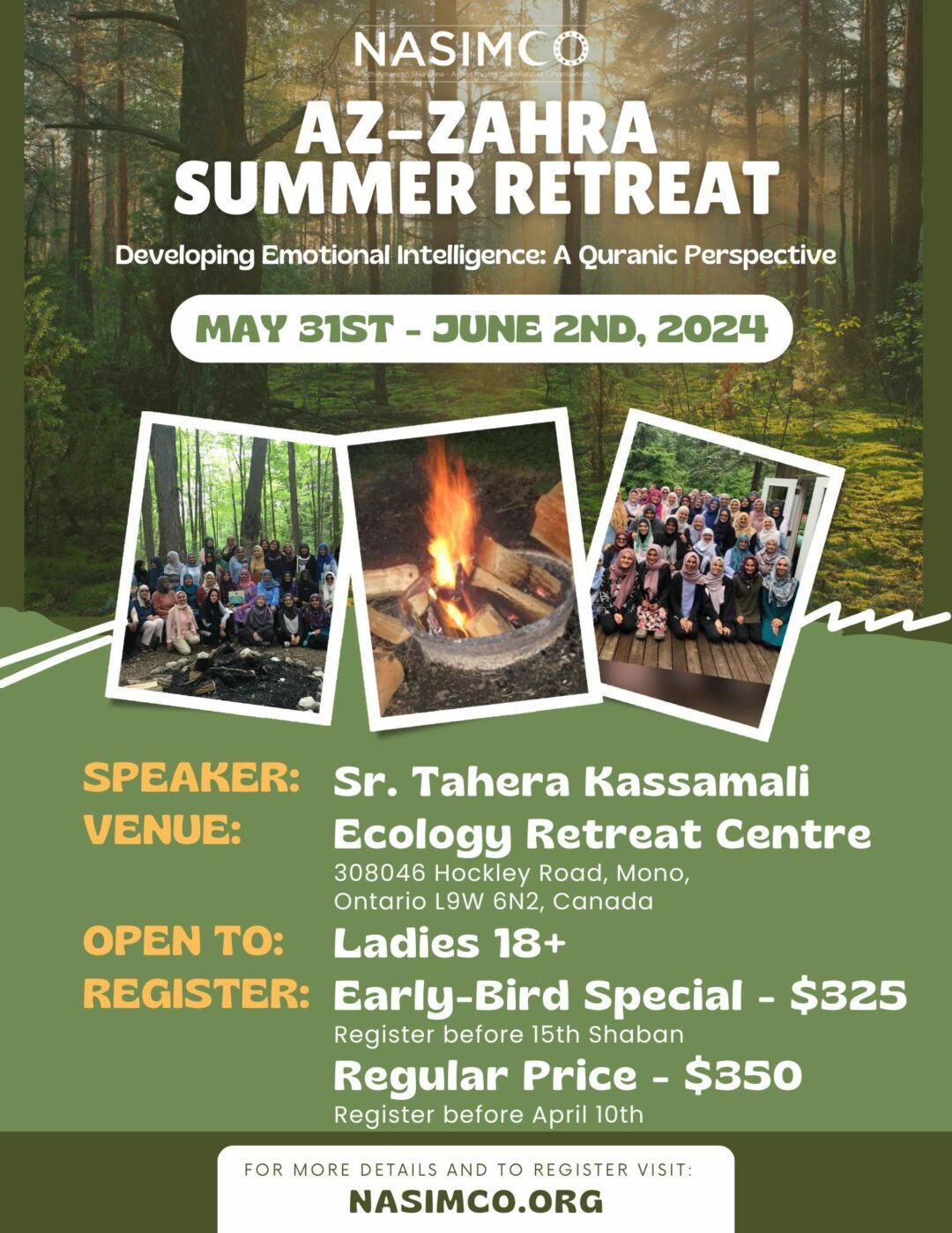 NASIMCO Az Zahra Summer Retreat 2024 NASIMCO